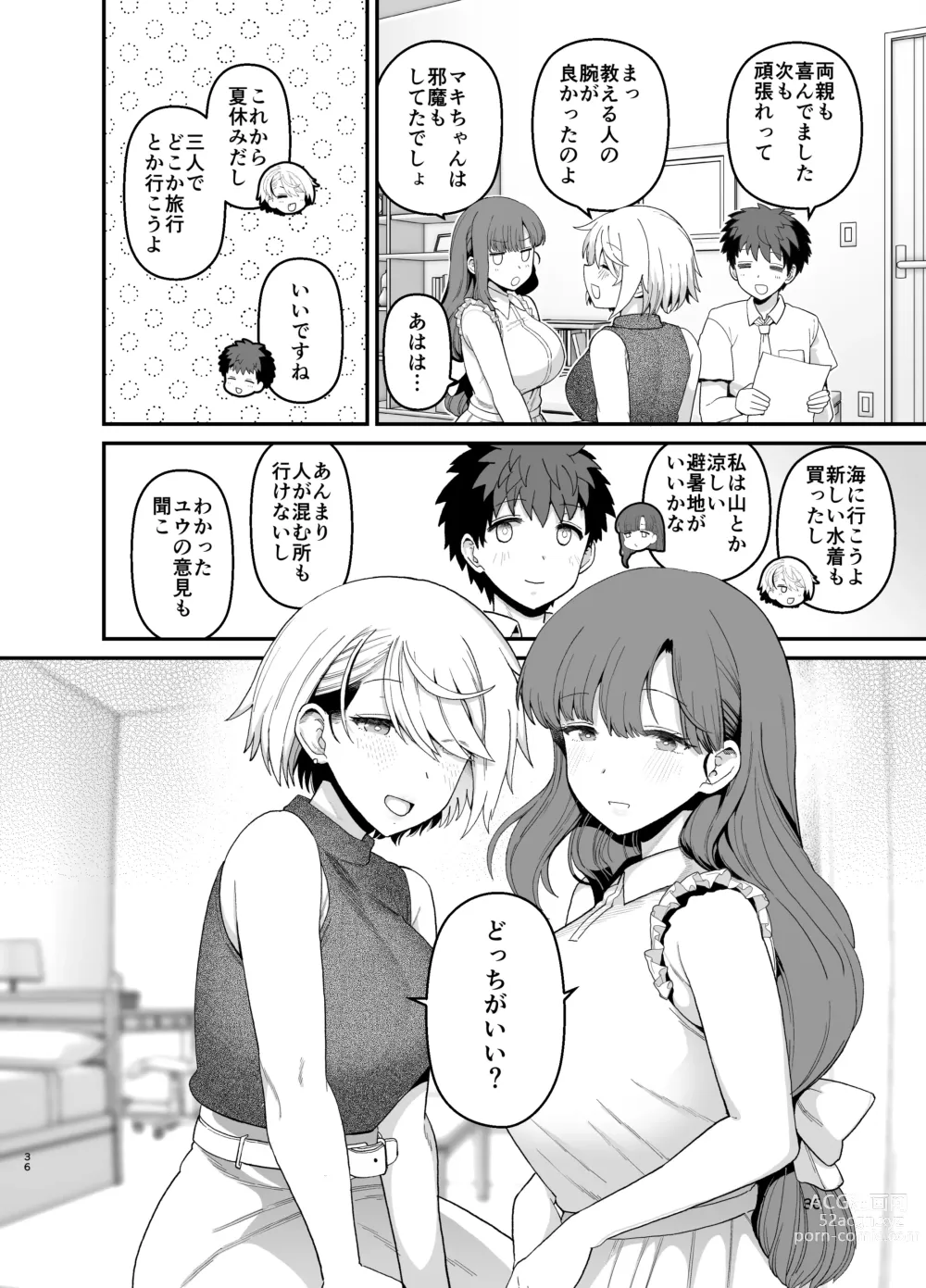 Page 37 of doujinshi Sentaku Kyouka Nijigenme