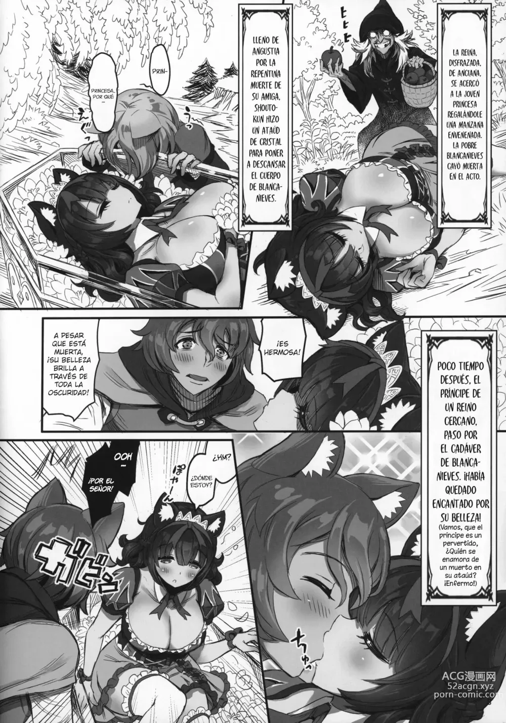 Page 8 of doujinshi Kemomimi Douwashuu Shirayukihime-chan