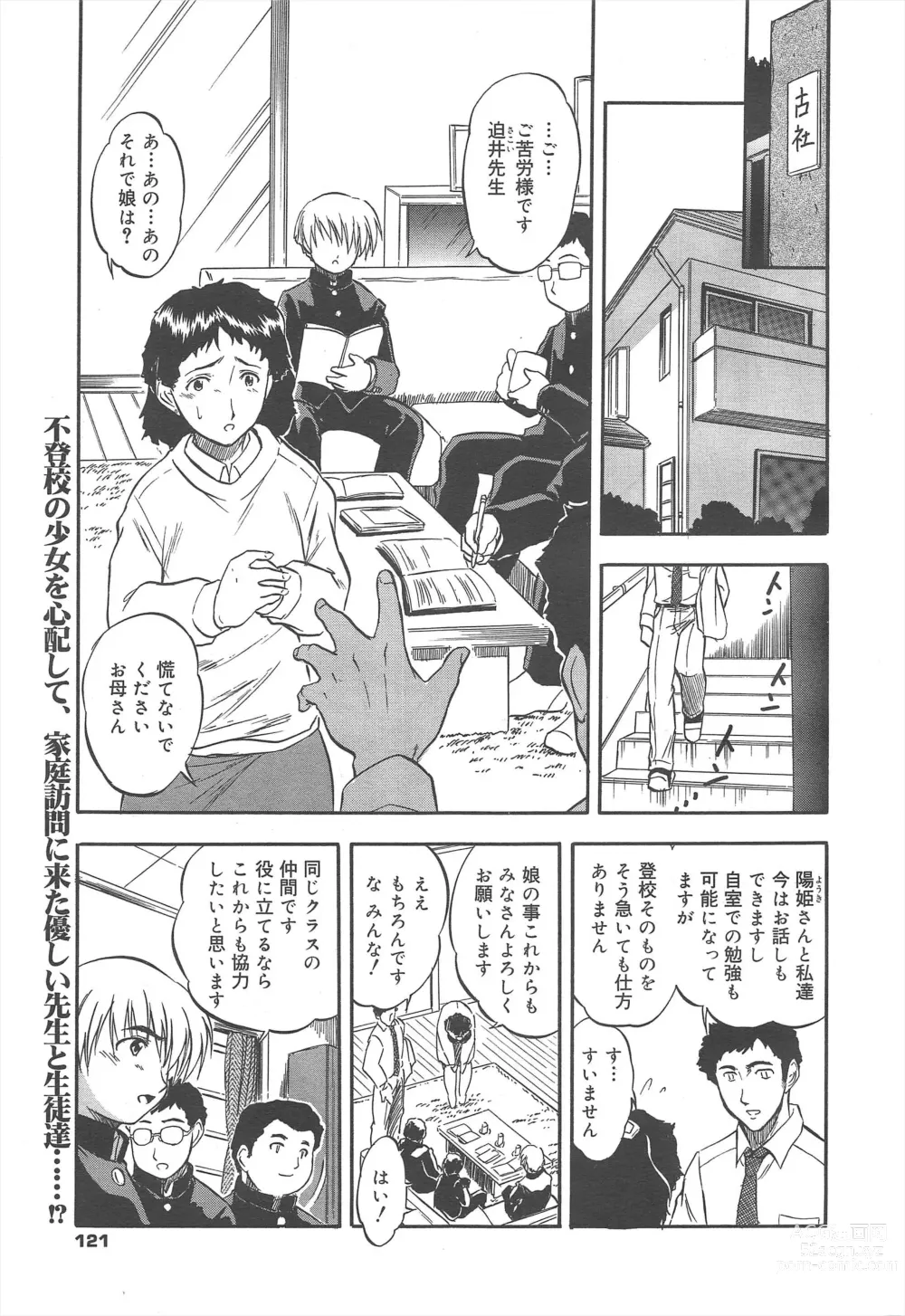 Page 121 of manga COMIC Megamilk 2011-06 Vol.12