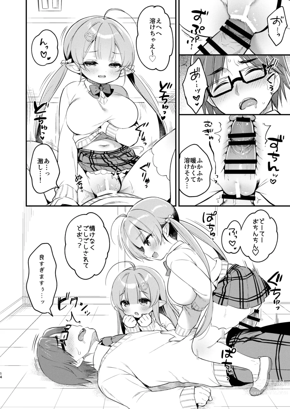 Page 13 of doujinshi Totsugeki Futago Succubus-chan 4