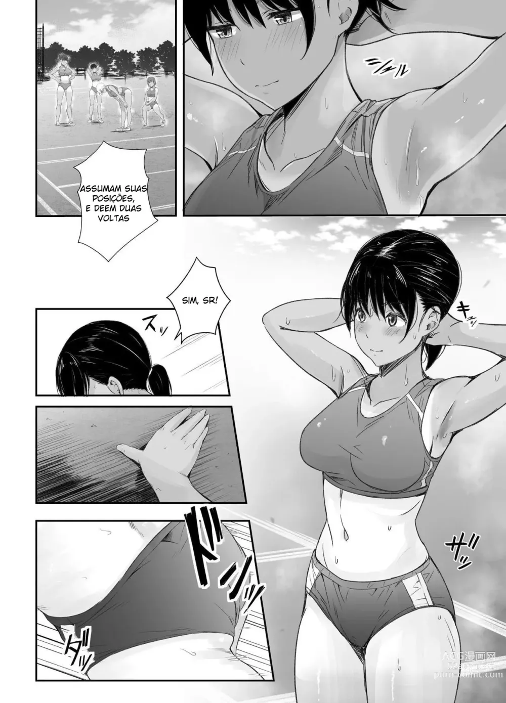 Page 3 of doujinshi Renshuu Nesshin na Rikubu Kanojo ga Shuuchi Shidou ni Kuppuku Suru made