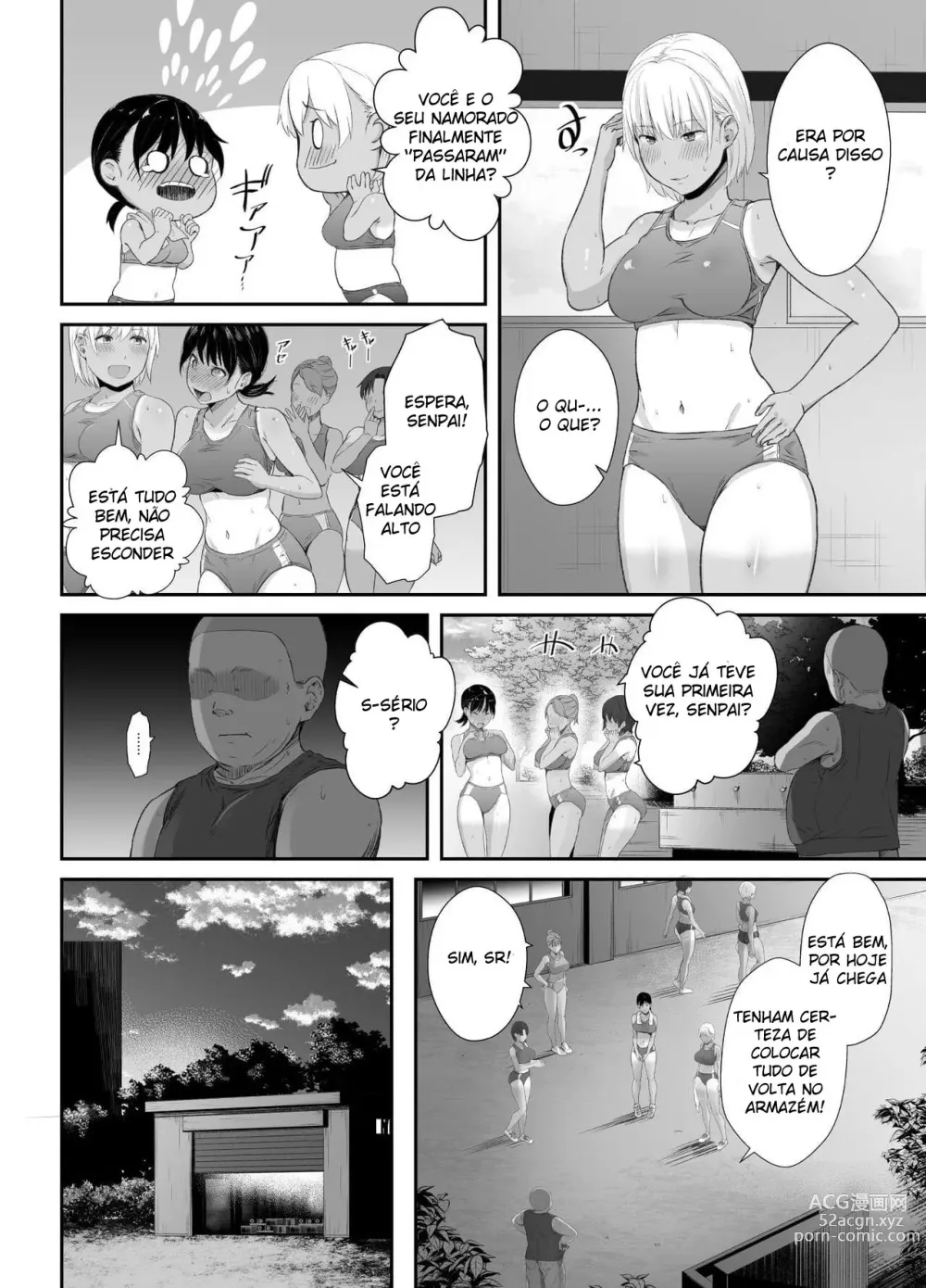 Page 5 of doujinshi Renshuu Nesshin na Rikubu Kanojo ga Shuuchi Shidou ni Kuppuku Suru made