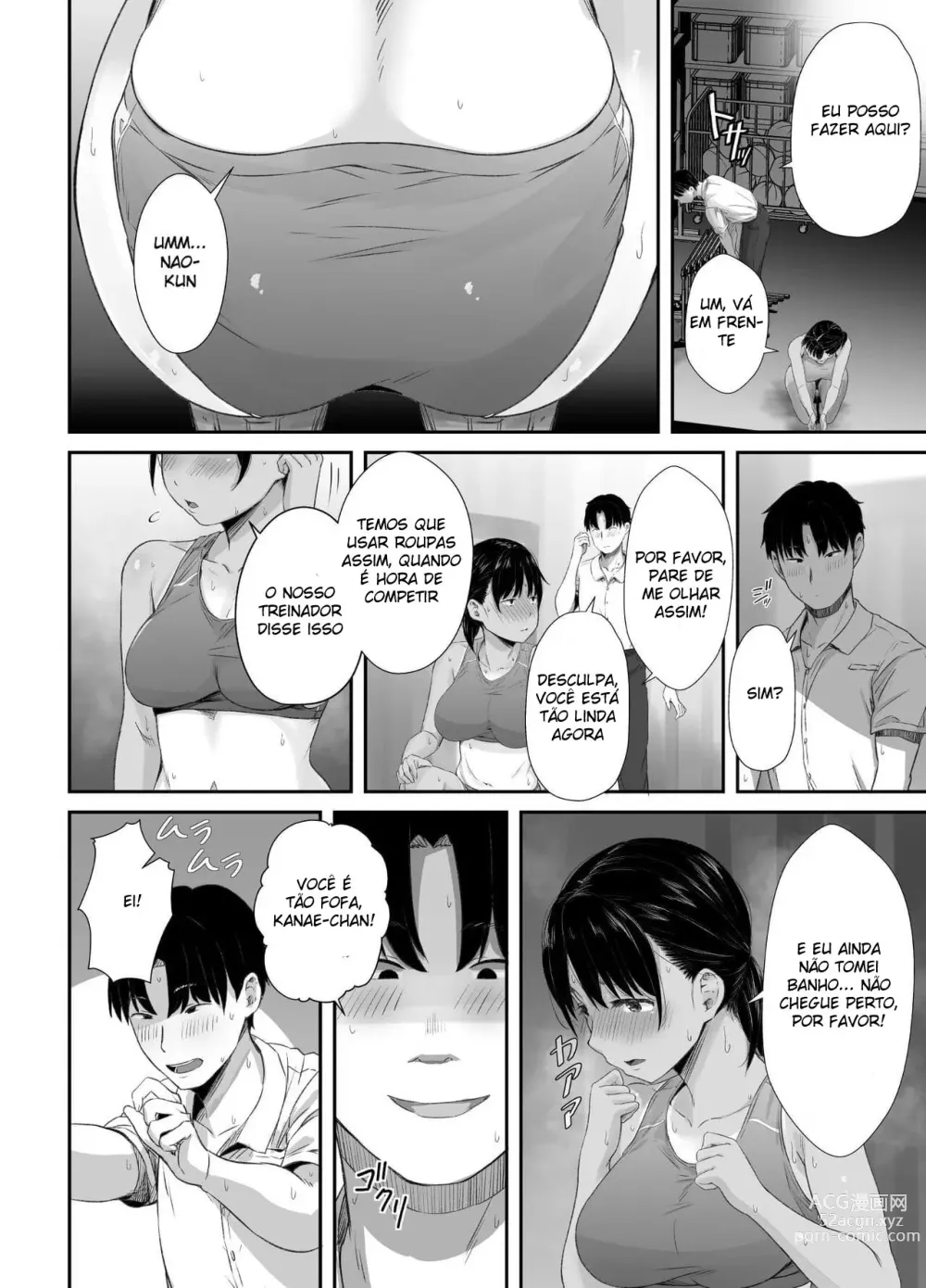 Page 7 of doujinshi Renshuu Nesshin na Rikubu Kanojo ga Shuuchi Shidou ni Kuppuku Suru made