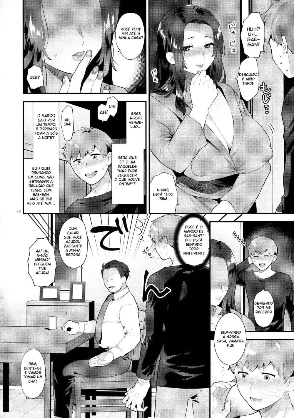 Page 15 of doujinshi Sasou Oku-san