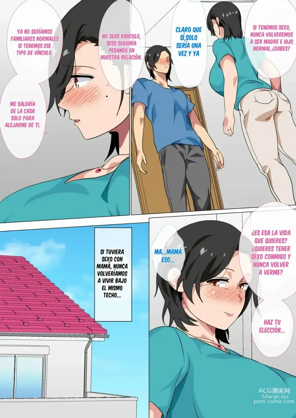 Page 8 of doujinshi Me Confese A Mi Mama Y Ella Me Dejo Tener Un Festival Sexual De Un Solo Dia 1-2