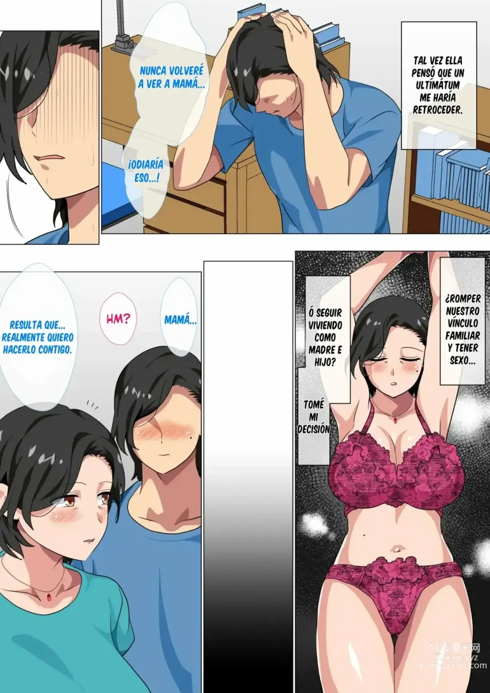 Page 9 of doujinshi Me Confese A Mi Mama Y Ella Me Dejo Tener Un Festival Sexual De Un Solo Dia 1-2