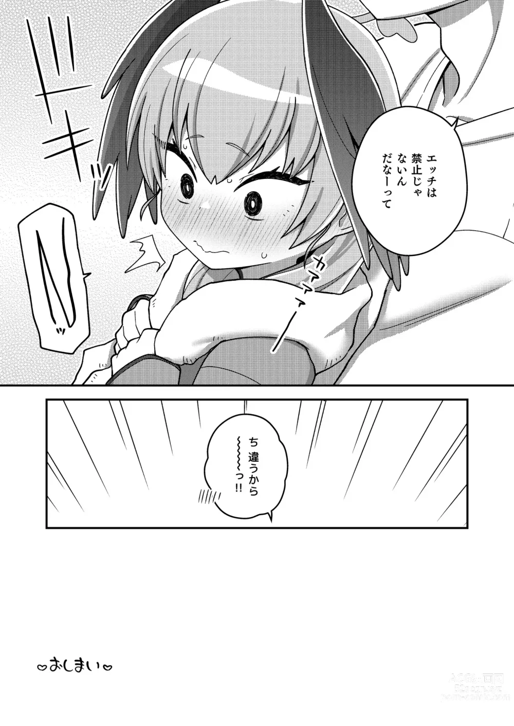 Page 29 of doujinshi Houkago wa Koibito