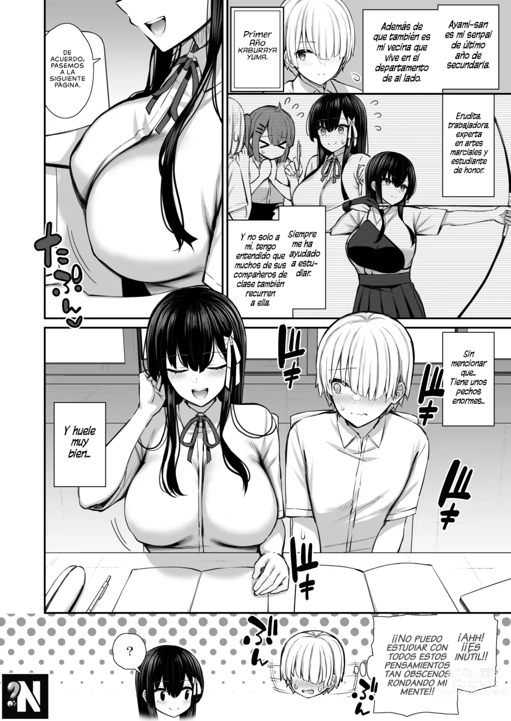 Page 3 of doujinshi Las Insinuaciones de la Estudiante de Honor de Ultimo Grado