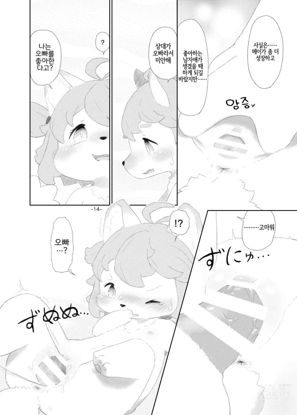 Page 13 of doujinshi Shinai Level 10+