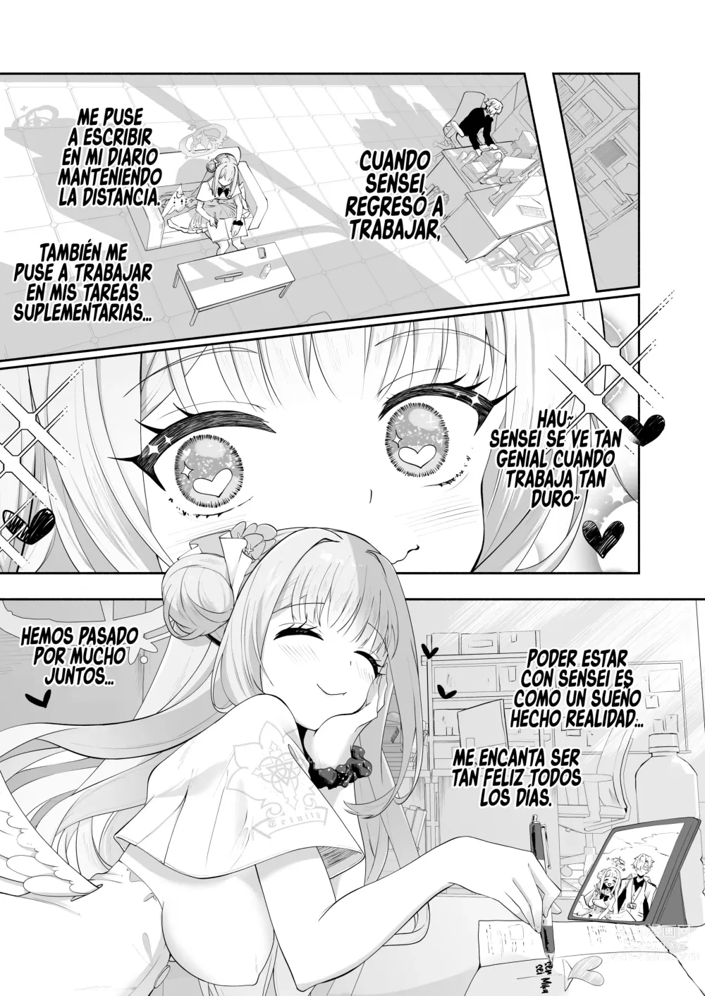 Page 6 of doujinshi Hoshi no Izumi wa Amai Yuuwaku