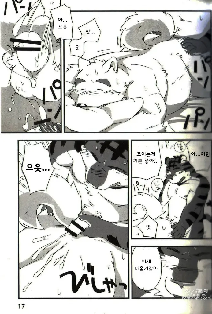 Page 16 of doujinshi 모사게와 이게타 2