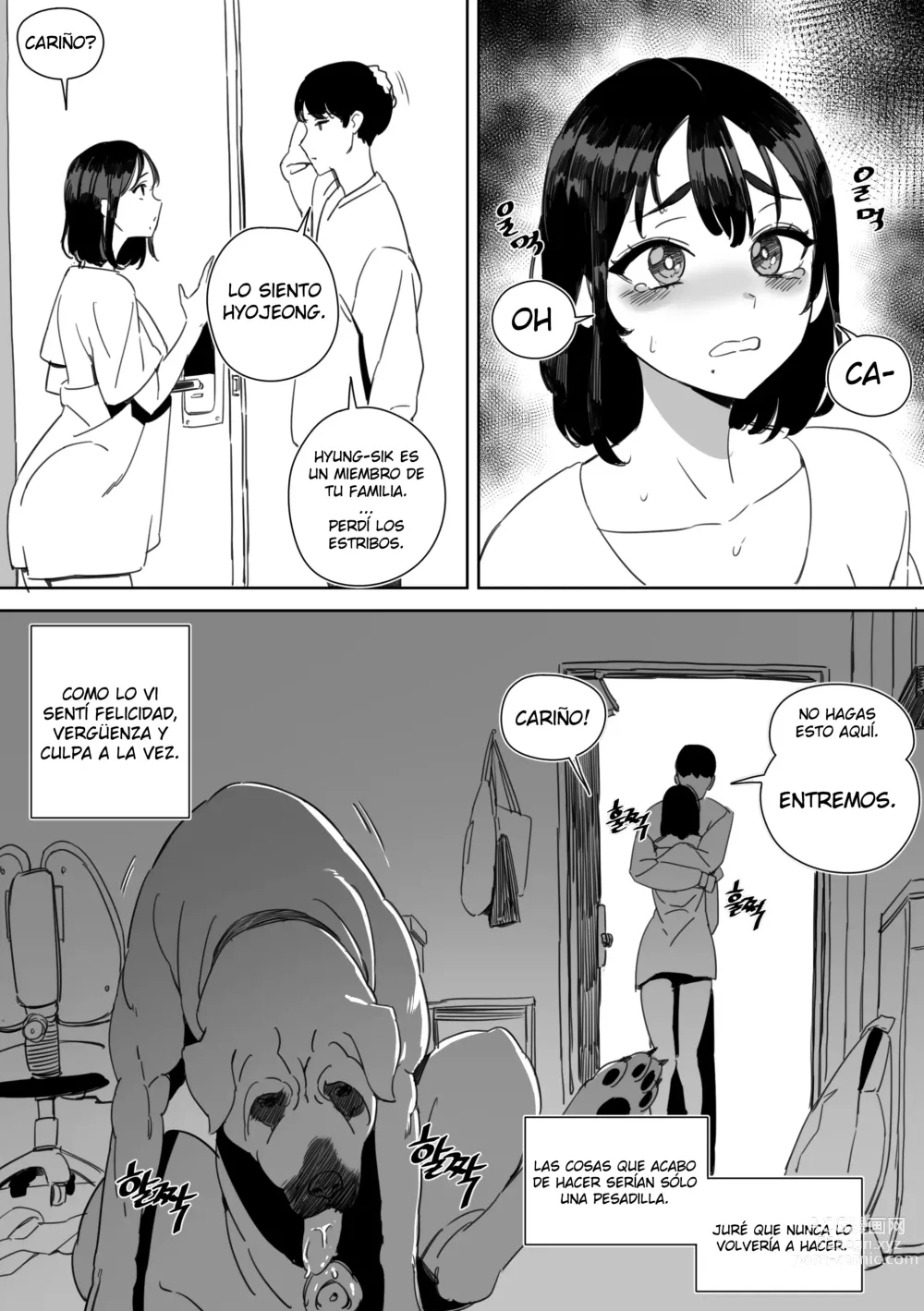 Page 11 of doujinshi Fui engañado por el perro de mi novia (decensored)