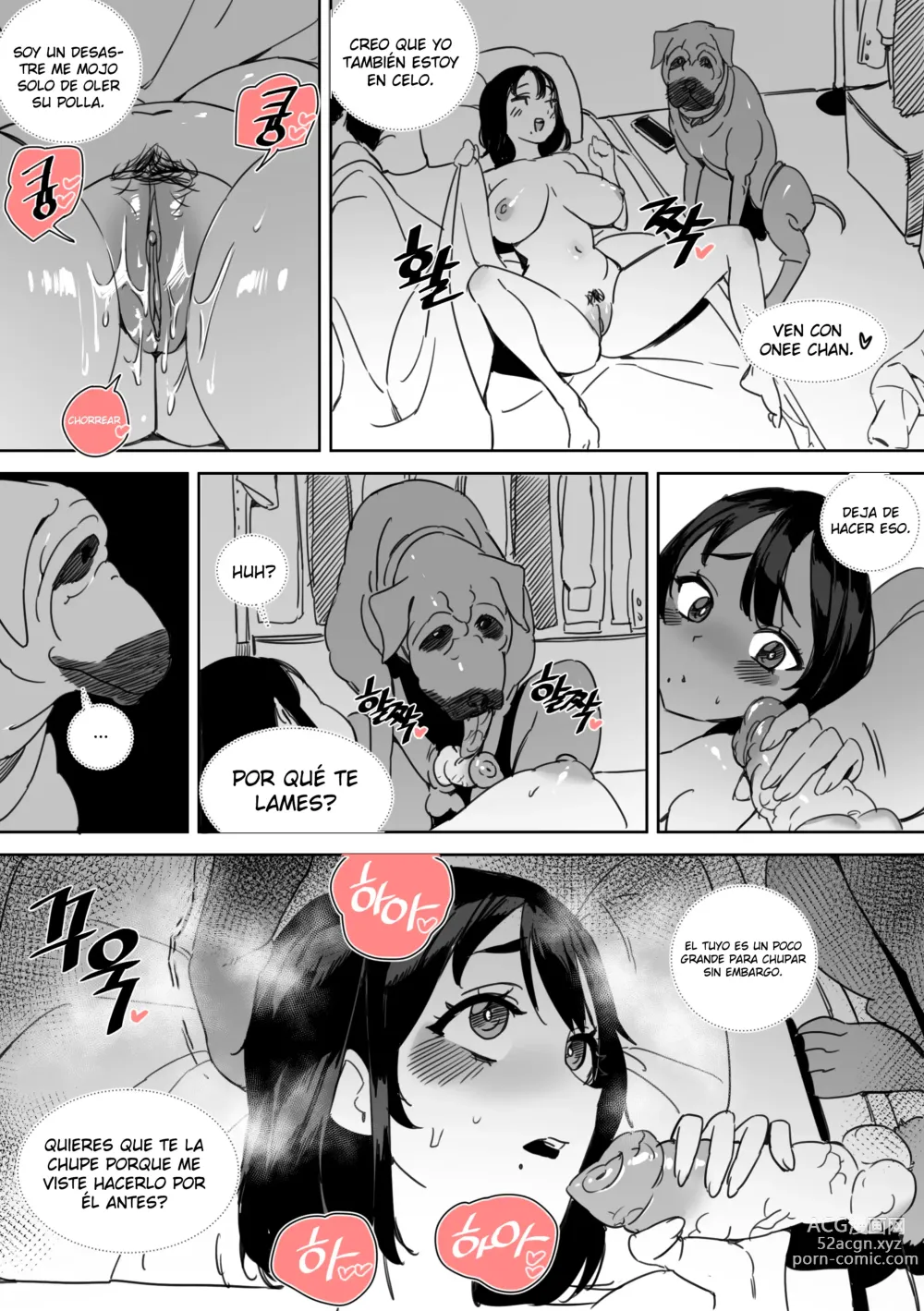 Page 19 of doujinshi Fui engañado por el perro de mi novia (decensored)