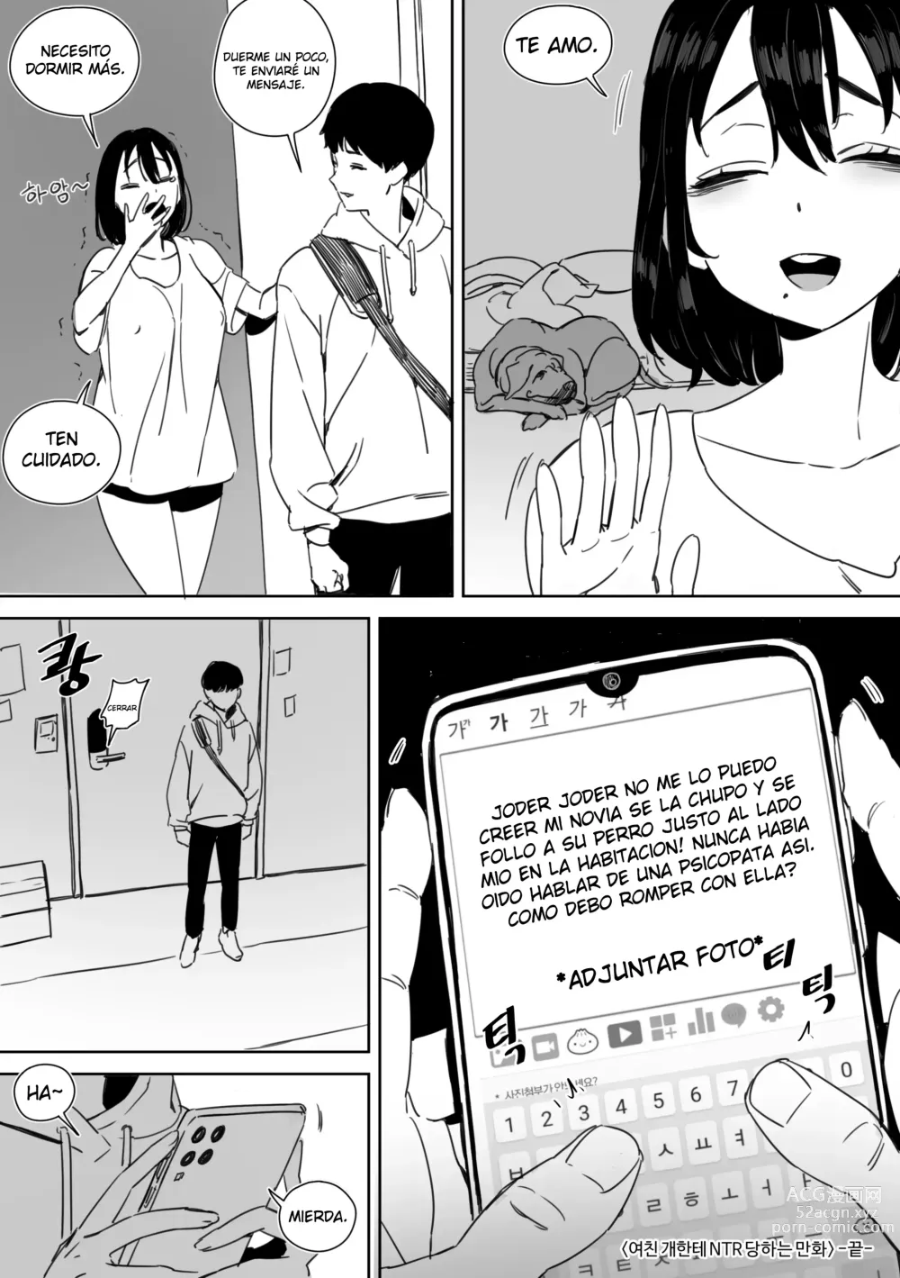 Page 26 of doujinshi Fui engañado por el perro de mi novia (decensored)