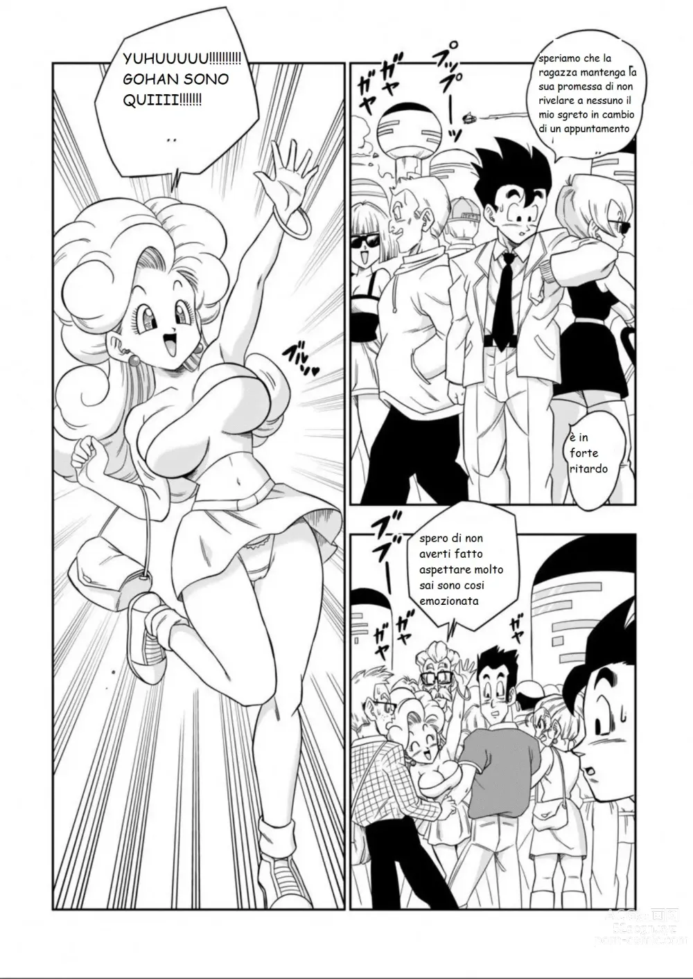 Page 3 of doujinshi LOVE TRIANGLE 6 ITALIAN