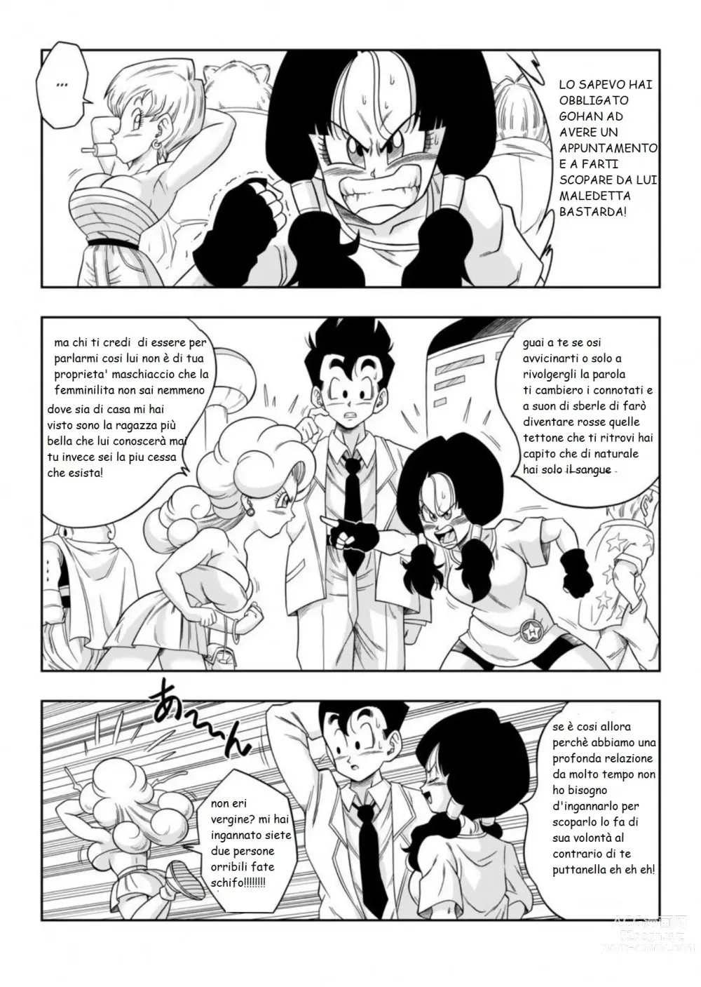 Page 21 of doujinshi LOVE TRIANGLE 6 ITALIAN