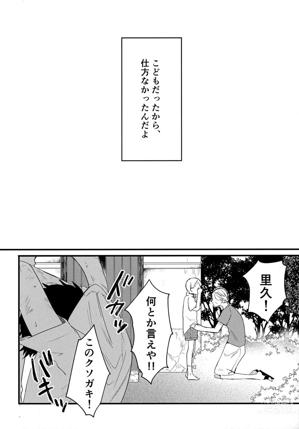 Page 33 of doujinshi Kagerou no Hikari - light of heat haze