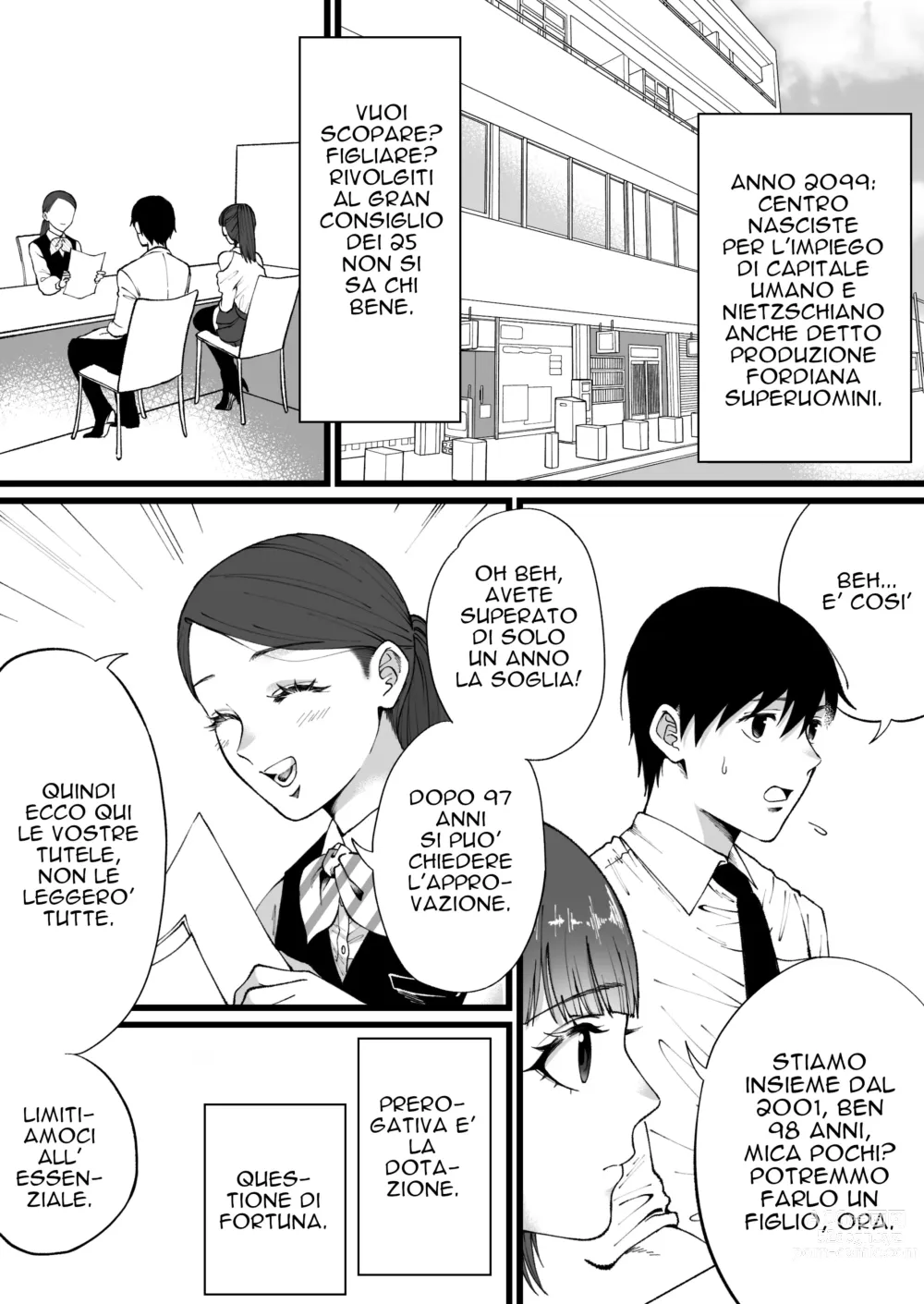 Page 2 of doujinshi Tanshou Houkei wa Okotowari na Sekai A World Where Small, Phimosis Cocks Are Hated