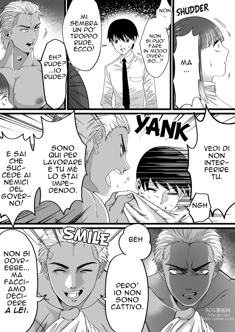 Page 9 of doujinshi Tanshou Houkei wa Okotowari na Sekai A World Where Small, Phimosis Cocks Are Hated