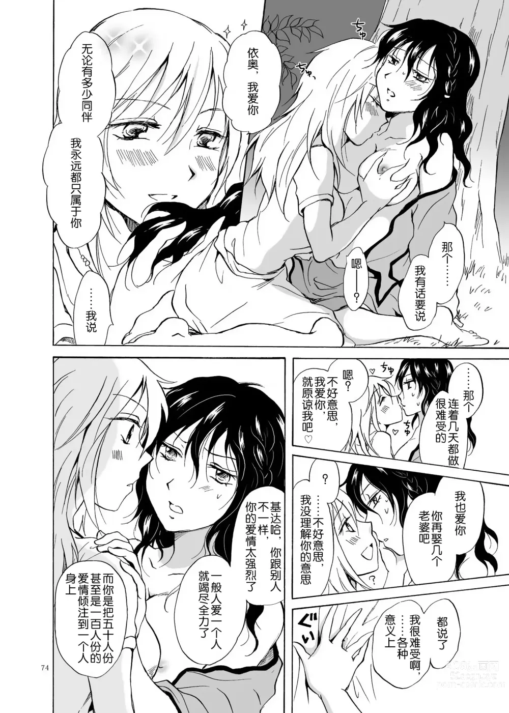 Page 74 of doujinshi EARTH GIRLS