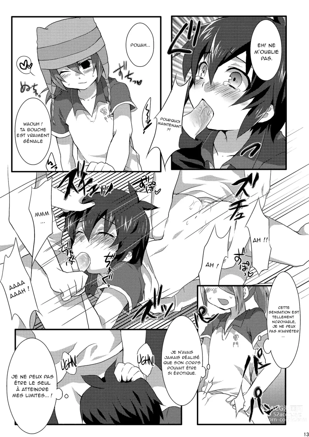 Page 13 of doujinshi Triple Banging!