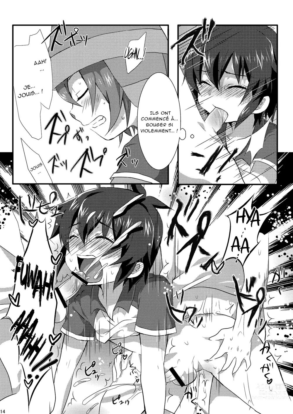 Page 14 of doujinshi Triple Banging!