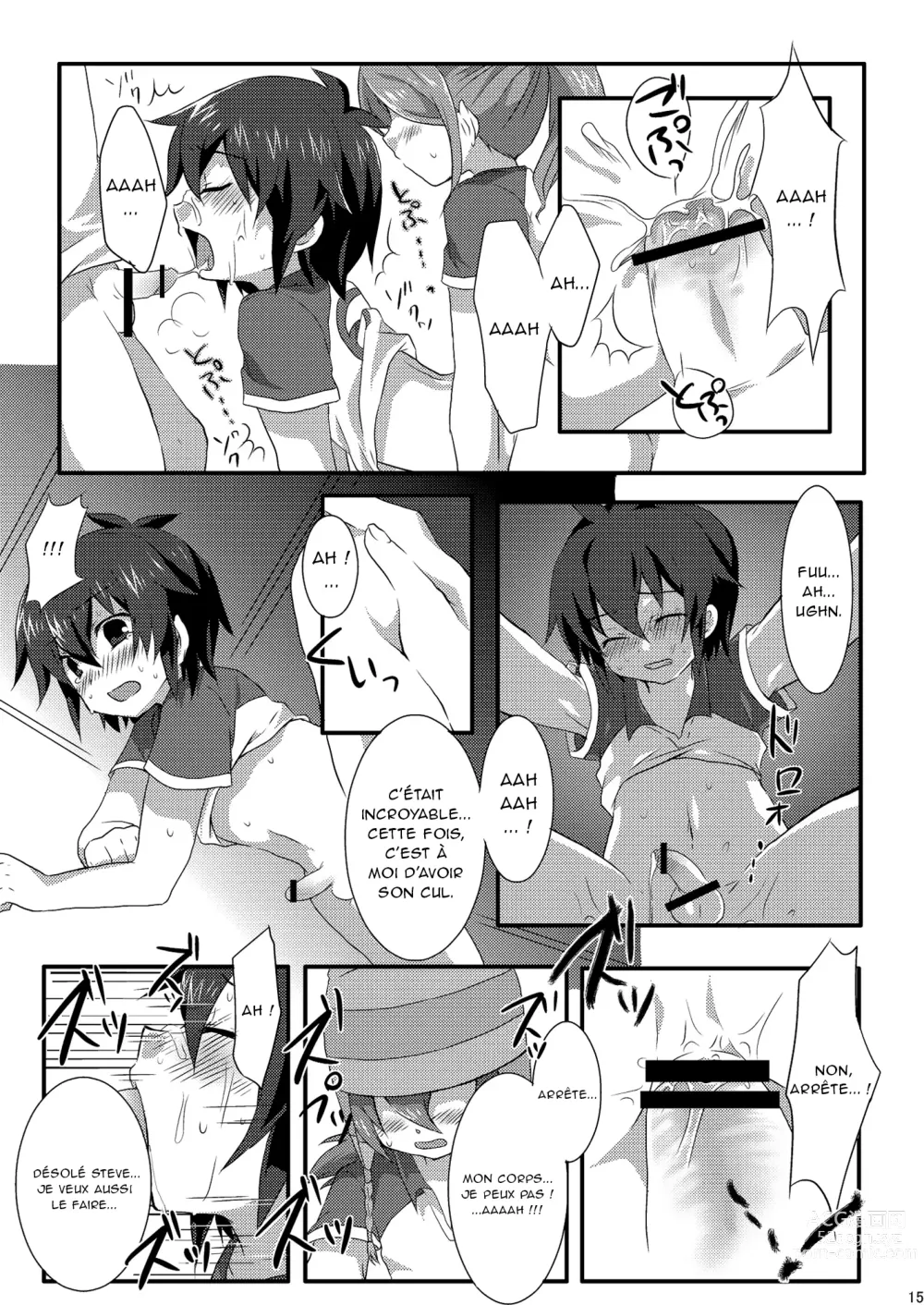 Page 15 of doujinshi Triple Banging!