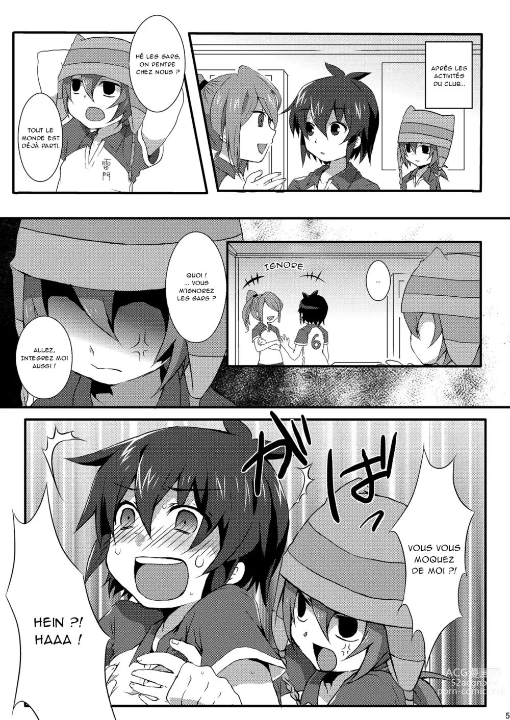 Page 5 of doujinshi Triple Banging!