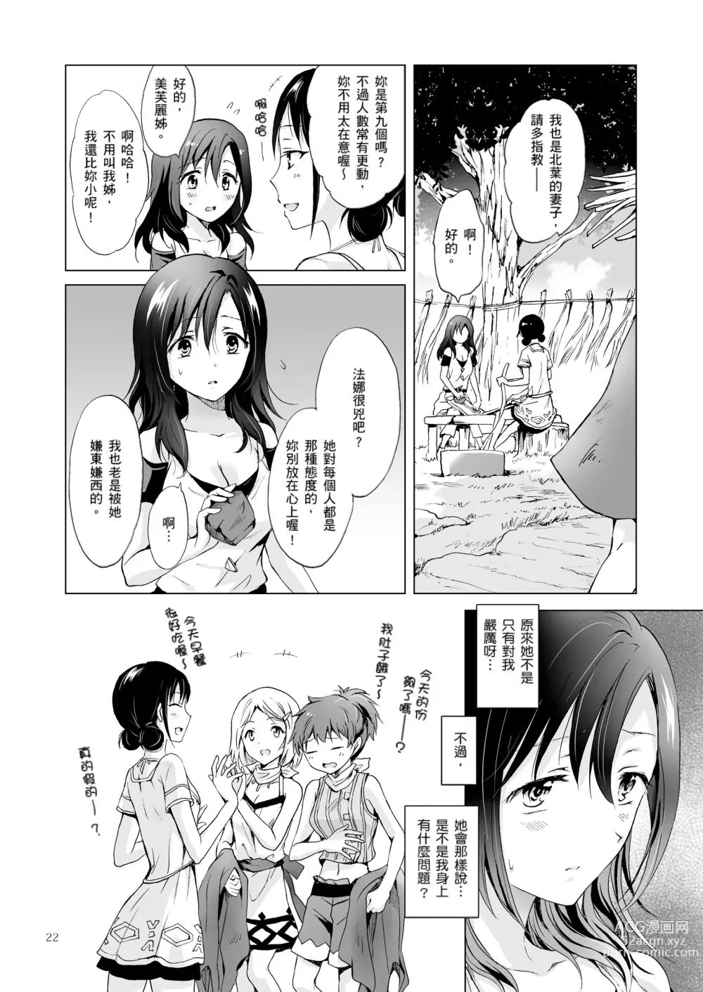 Page 21 of doujinshi EARTH GIRLS TUMUGI