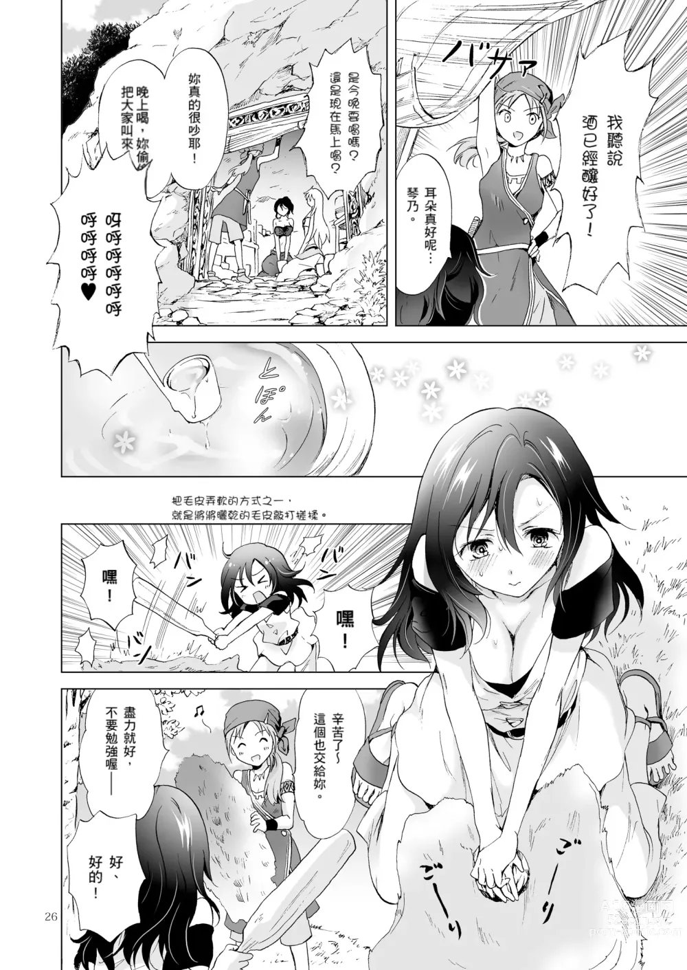 Page 25 of doujinshi EARTH GIRLS TUMUGI