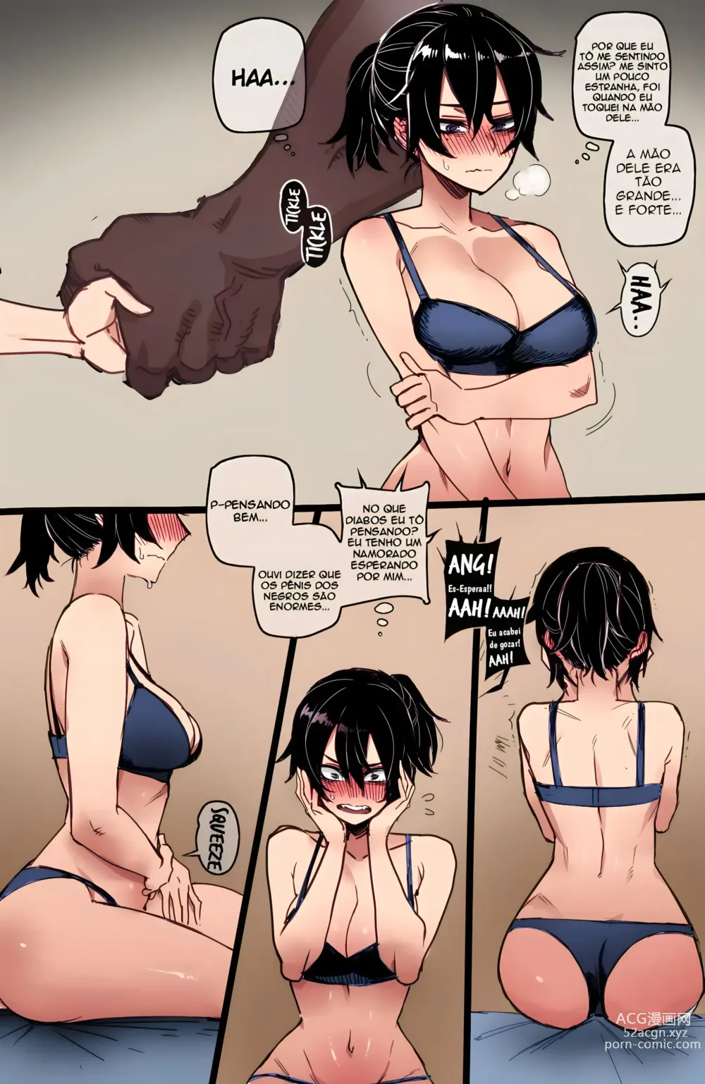 Page 10 of doujinshi Uma Garota Coreana Na América