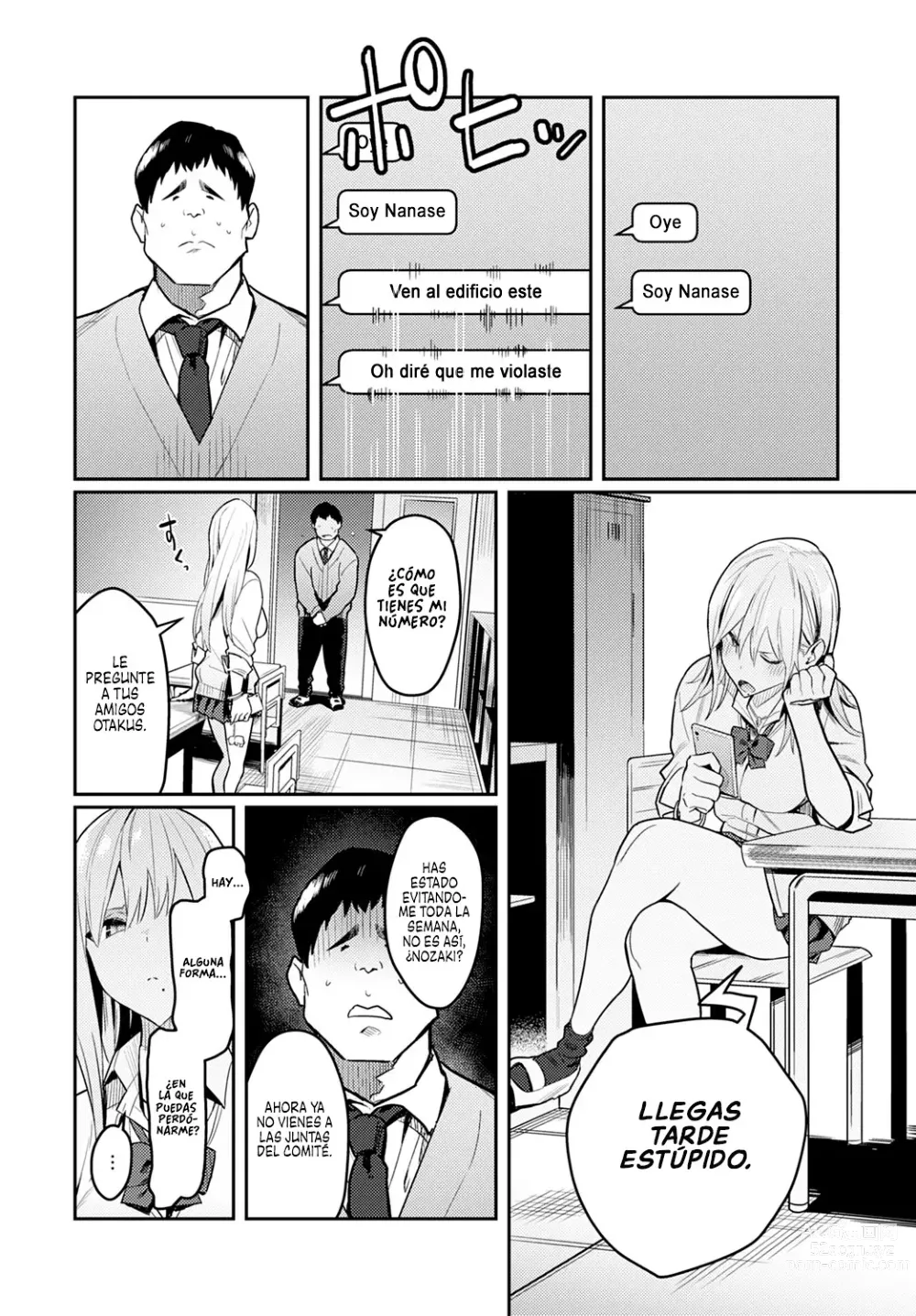 Page 20 of manga La Bella y la Bestia ~La Gyaru y el repugnante Otaku~