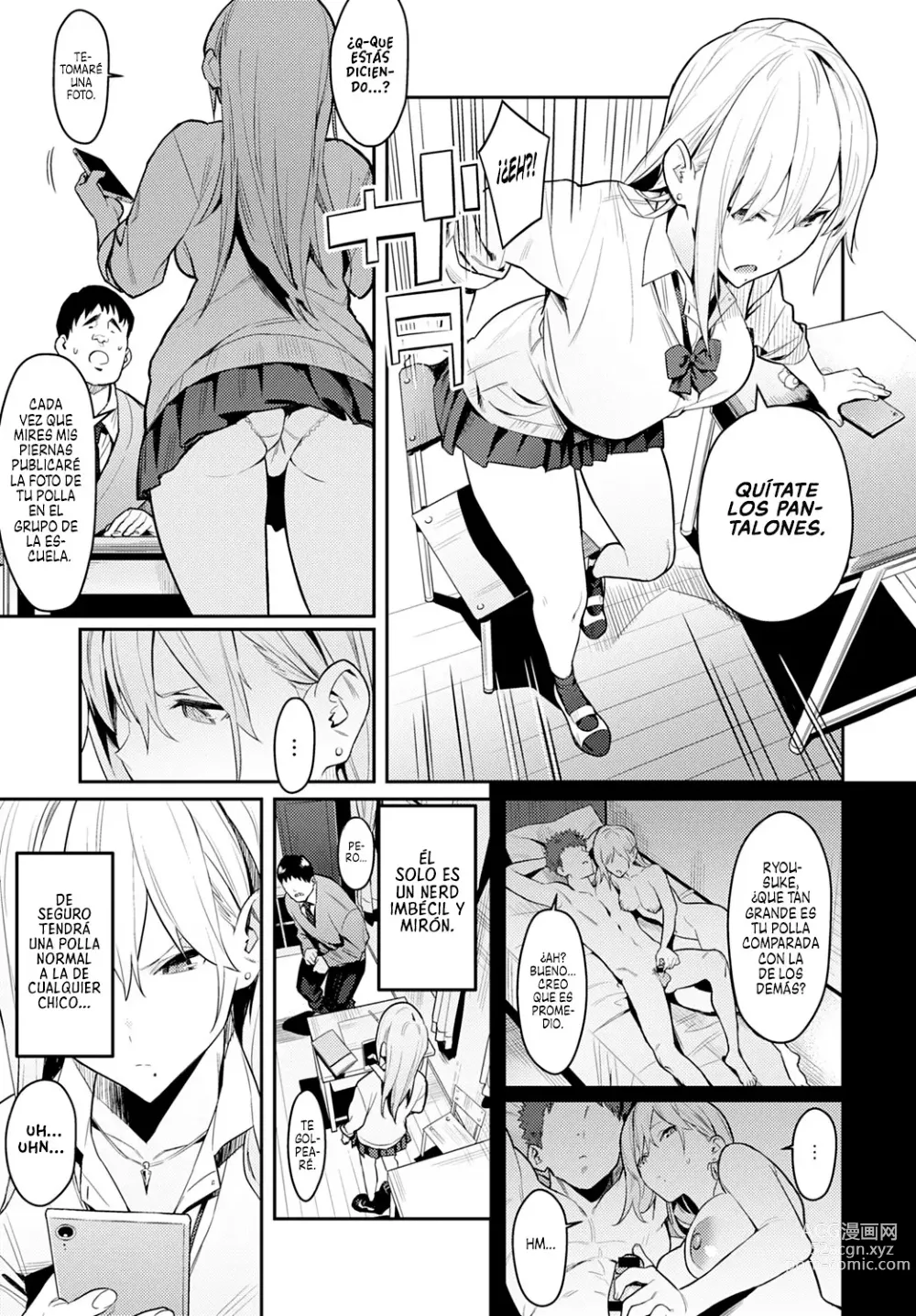 Page 7 of manga La Bella y la Bestia ~La Gyaru y el repugnante Otaku~