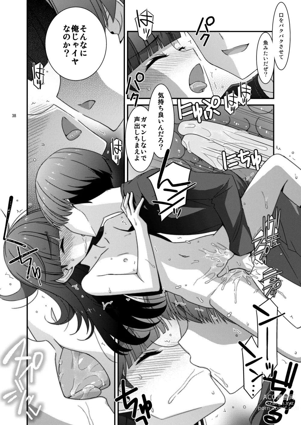 Page 38 of doujinshi Anoko ga Aitsu no Omocha ni Natta Hi Okabe Yuka Hen 2 Zenpen