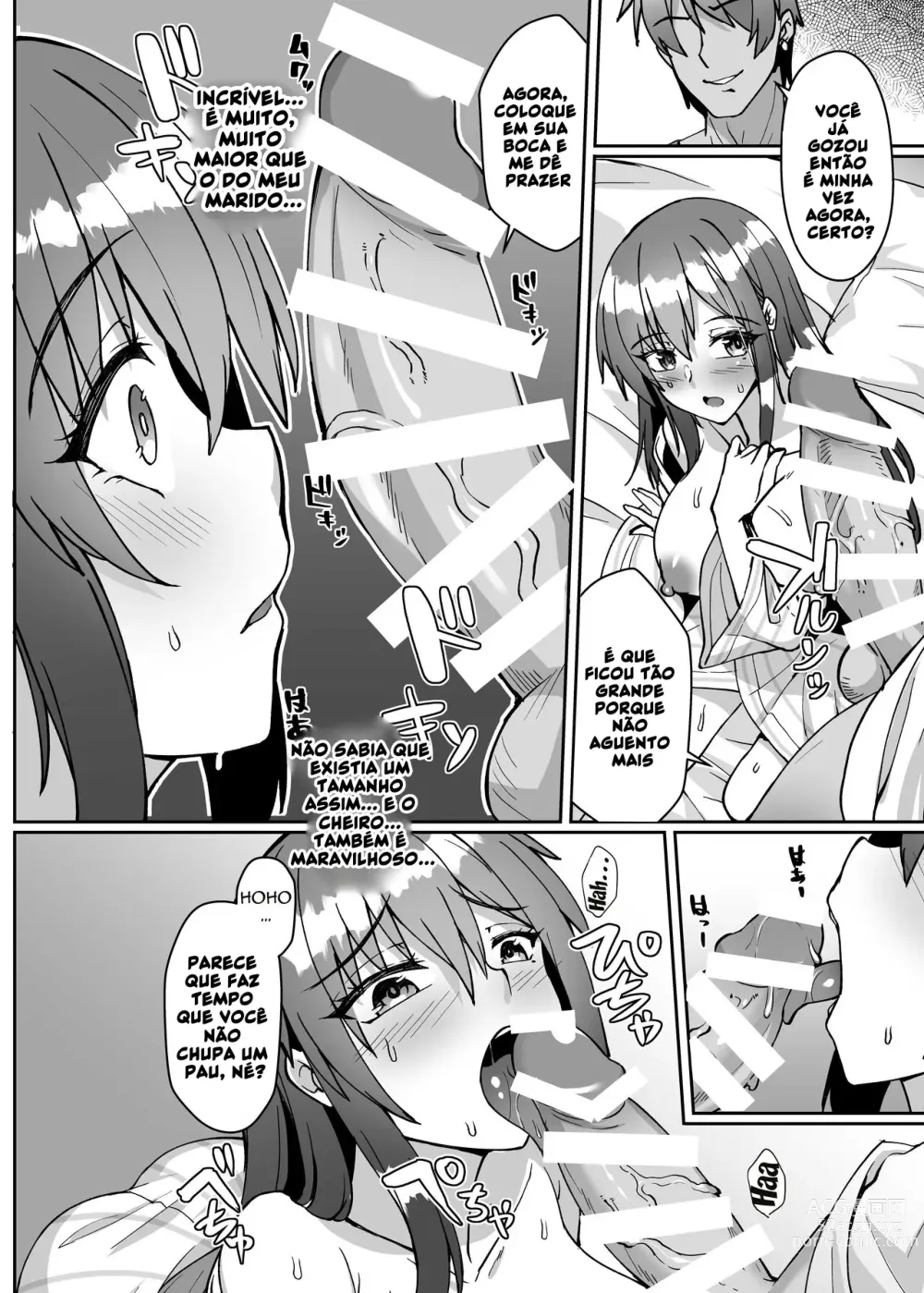 Page 11 of doujinshi Netorare Miboujin (?) Actress