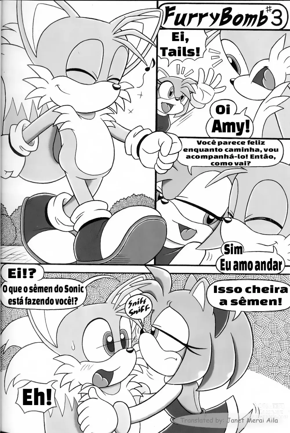 Page 2 of doujinshi Furry BOMB #3