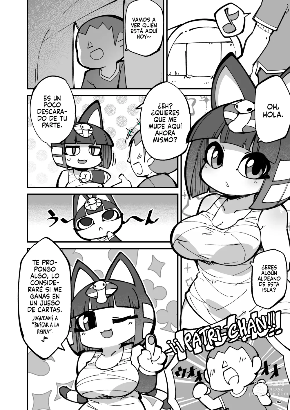 Page 4 of doujinshi Furry Crossing: Mate and Greet!!