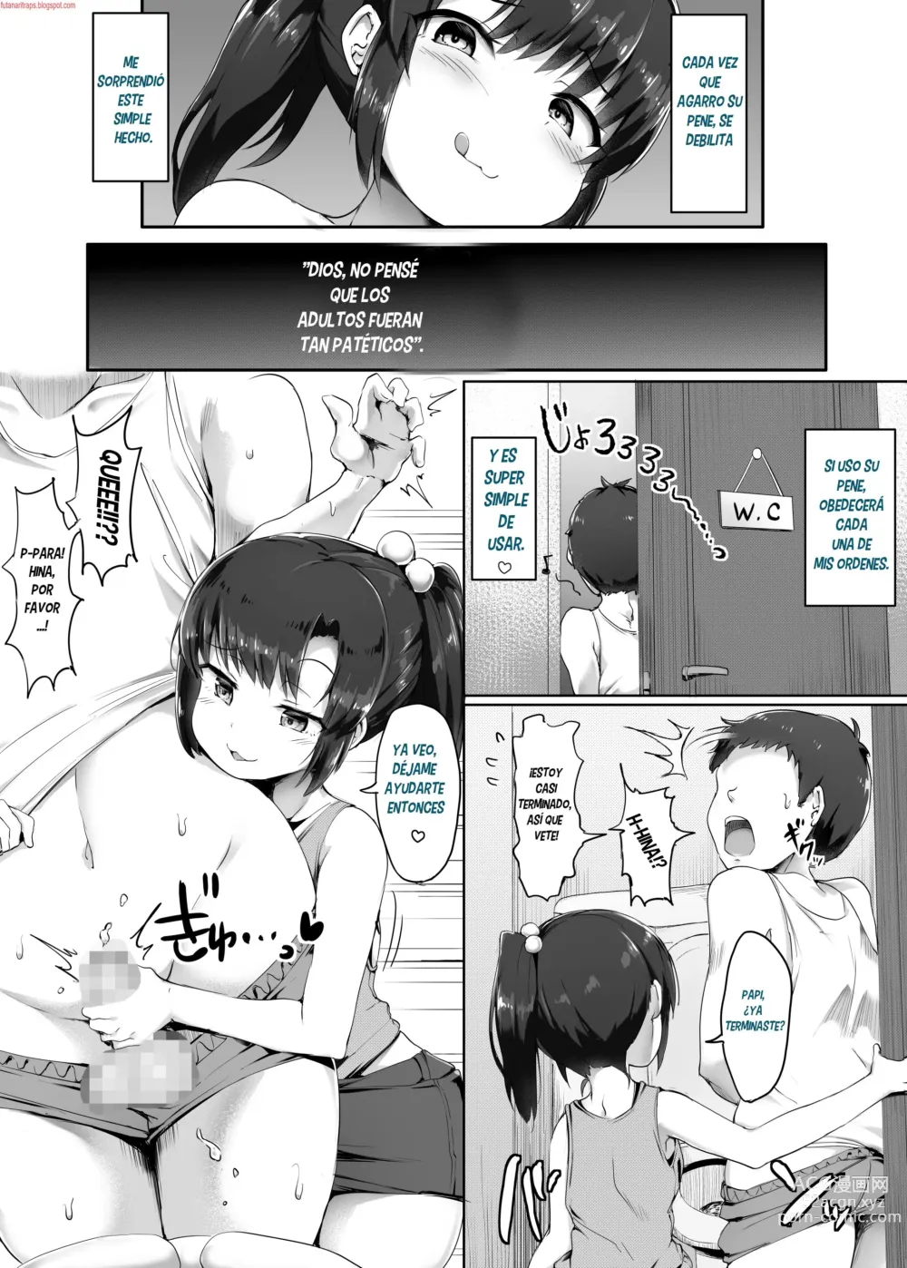 Page 5 of doujinshi Papa no Jakuten Mitsuketa