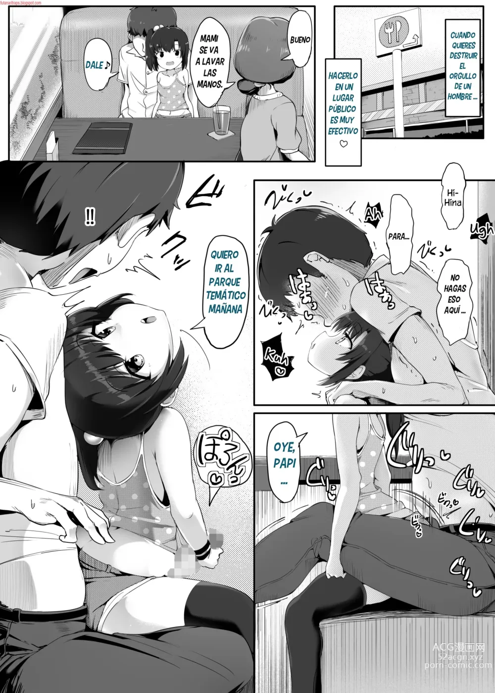 Page 10 of doujinshi Papa no Jakuten Mitsuketa