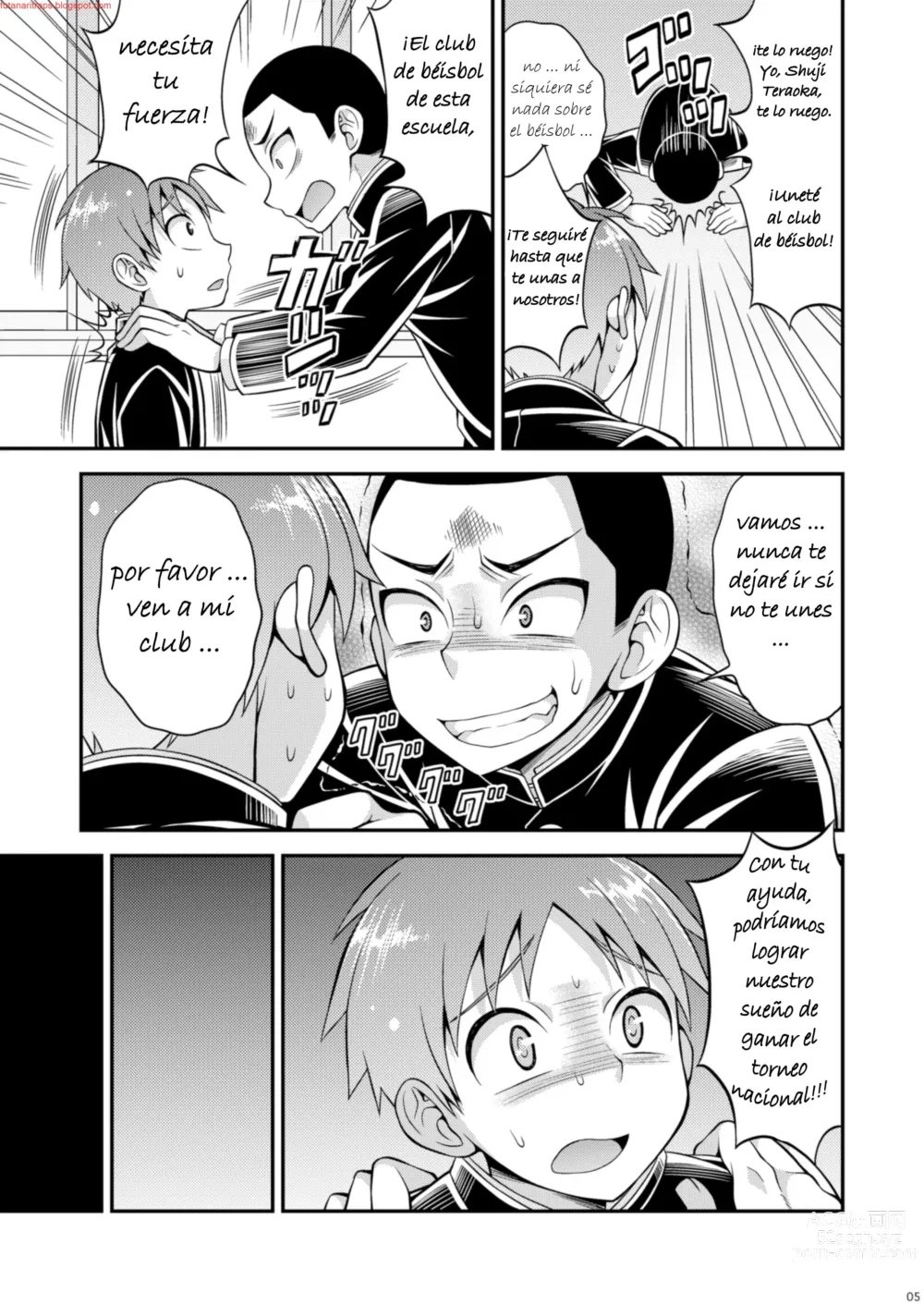 Page 4 of doujinshi Ase to Namida to Ketsubat