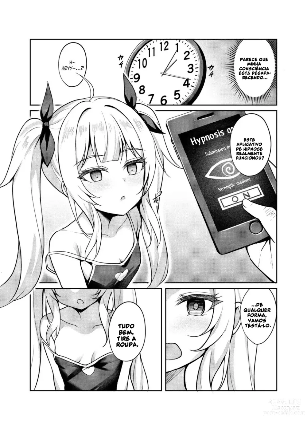 Page 9 of doujinshi Bitch Girl Obedience Hypno