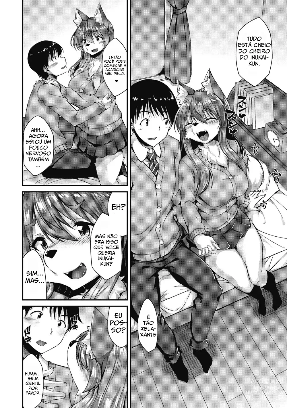 Page 4 of manga Mofumofu Lover!