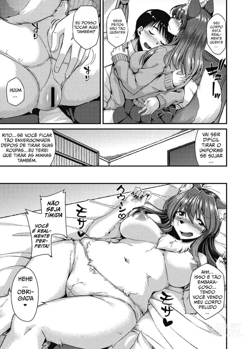 Page 7 of manga Mofumofu Lover!