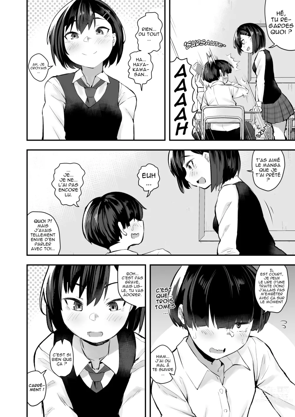 Page 3 of doujinshi Ma camarade de classe surfe sur le Net pour trouver des verges dégueulasses