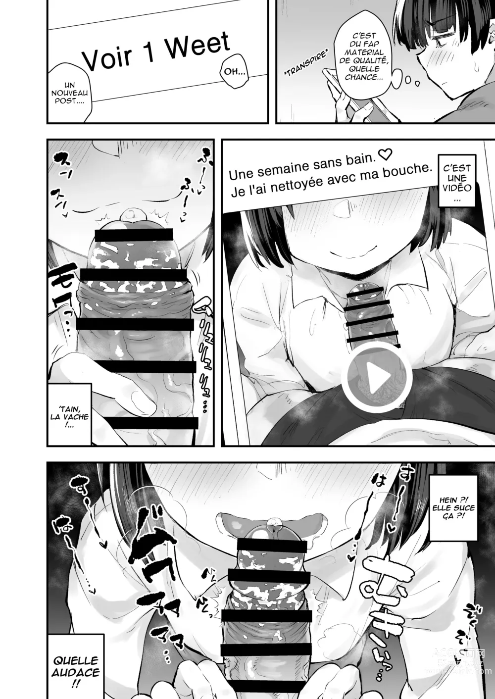 Page 7 of doujinshi Ma camarade de classe surfe sur le Net pour trouver des verges dégueulasses