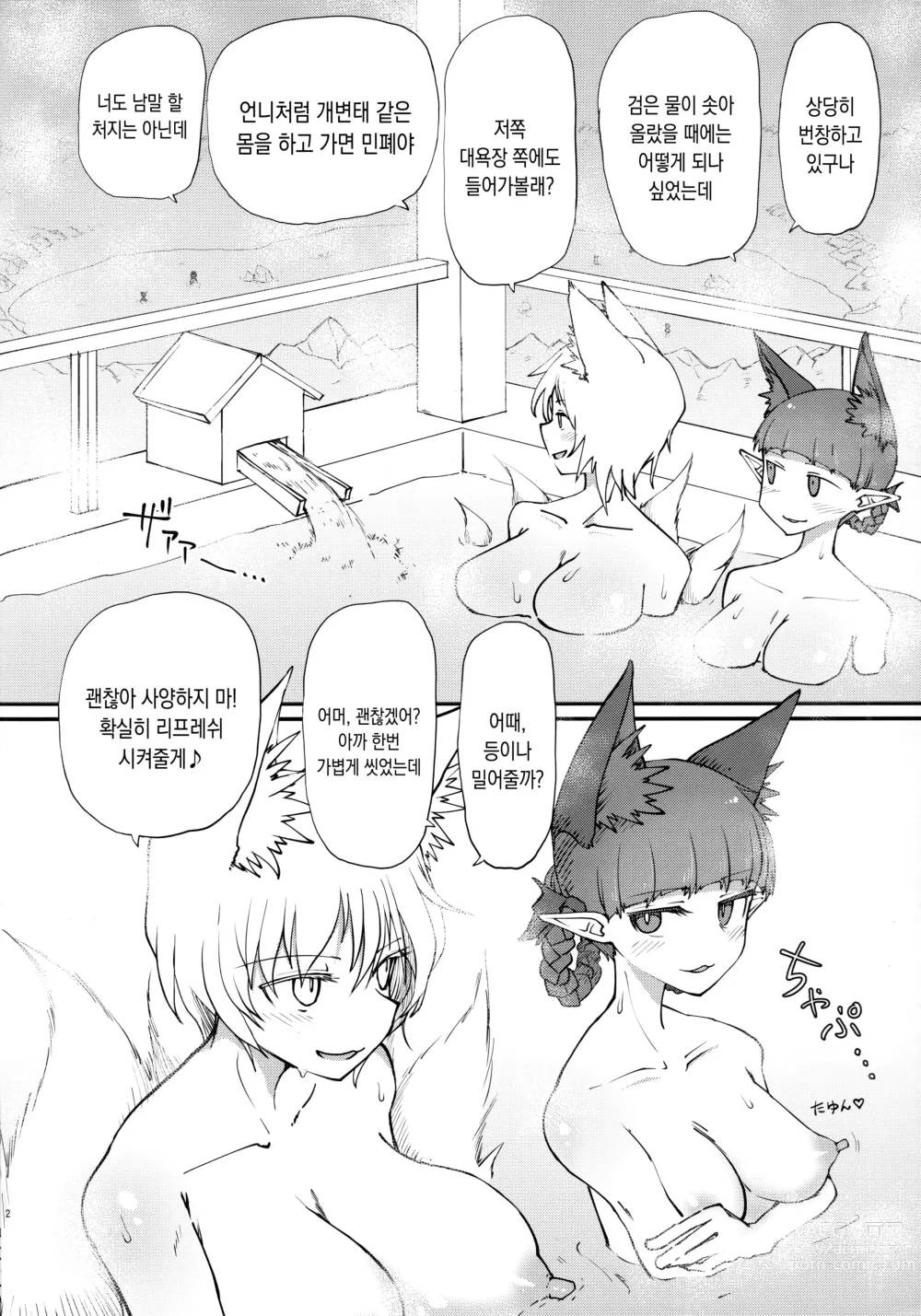 Page 3 of doujinshi 온천 개변태 오린쨩!