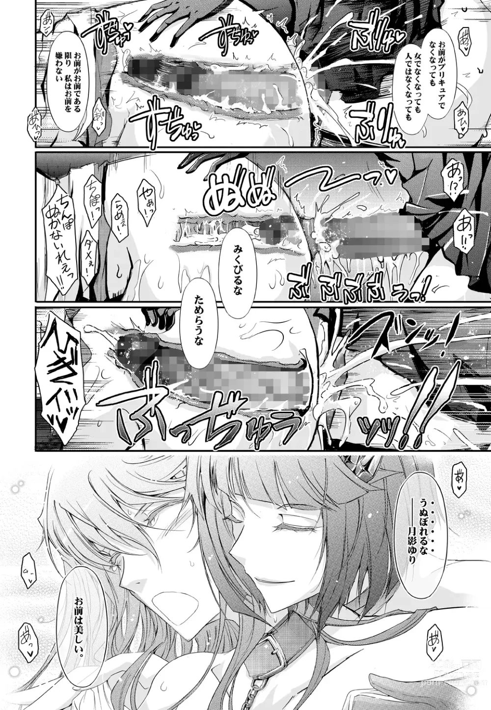 Page 20 of doujinshi Goodmorning DarkMoon 2010~2011 Heart*Catch*Cure Soushuuhen