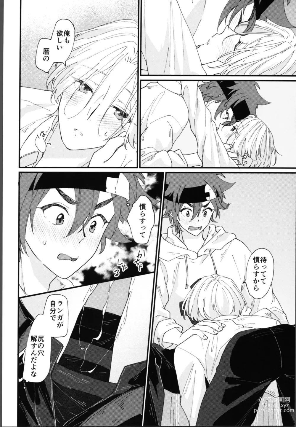 Page 29 of doujinshi Oreni makasete!