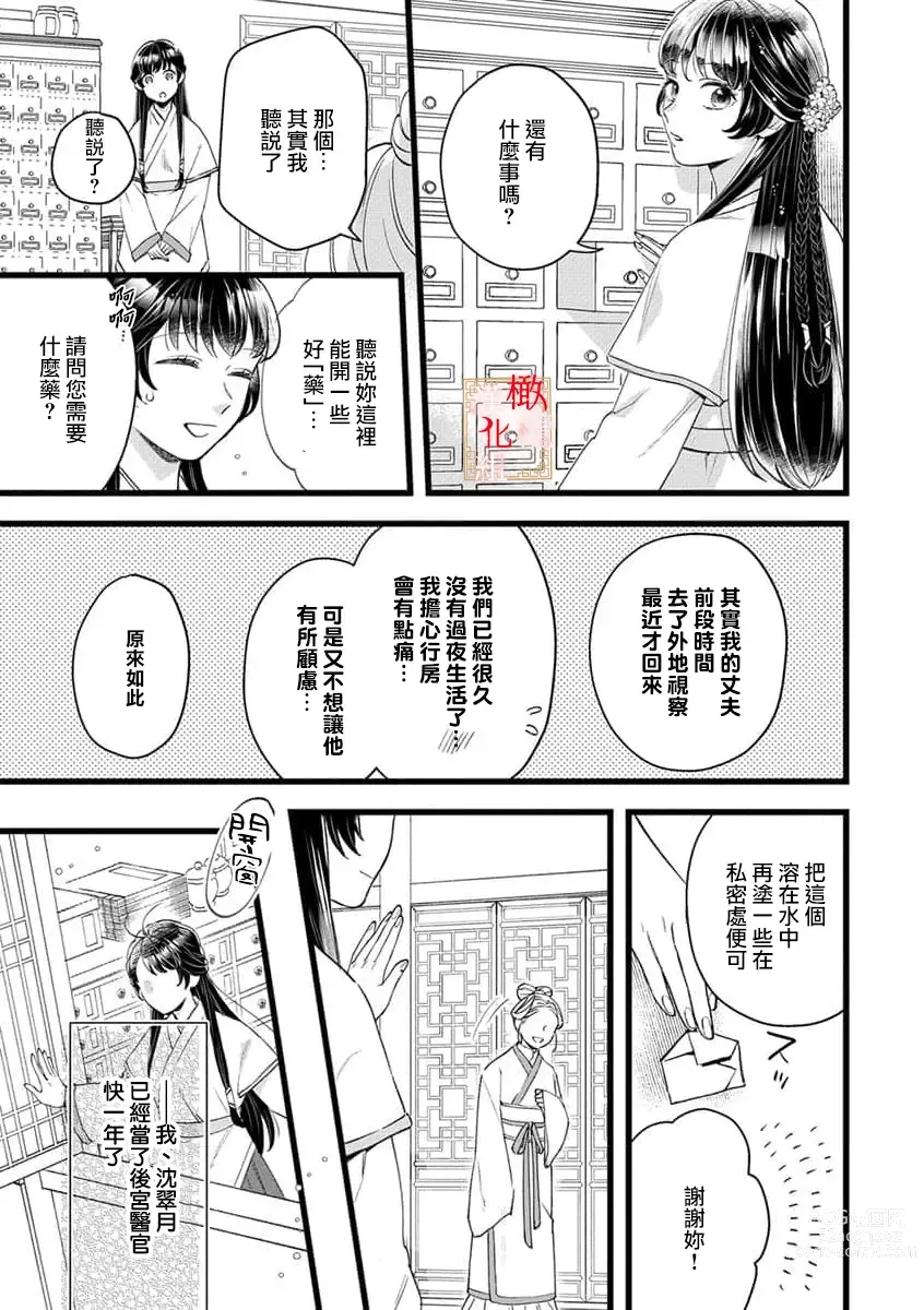 Page 7 of manga koukyuu i onna ha ni ge rare nai ～ wake axtu te syougun kakka ni neya kyouiku itasi masu～｜後宮醫女無處可逃～因某些緣故對將軍閣下進行房事指導～