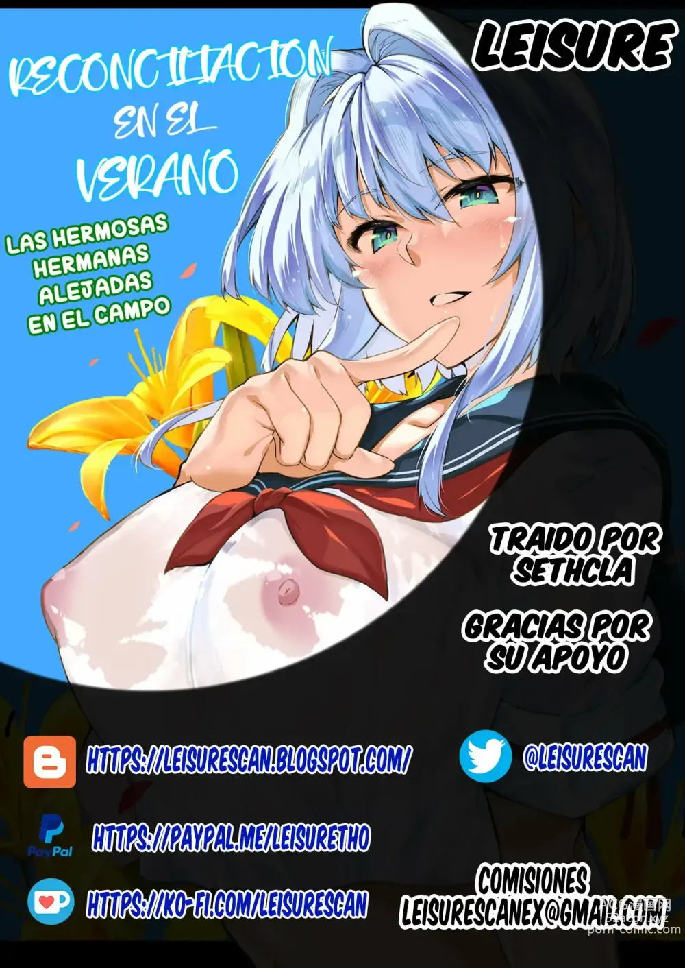 Page 82 of doujinshi Reconciliacion en el Verano -Las Hermosas Hermanas Alejadas en el Campo- 1